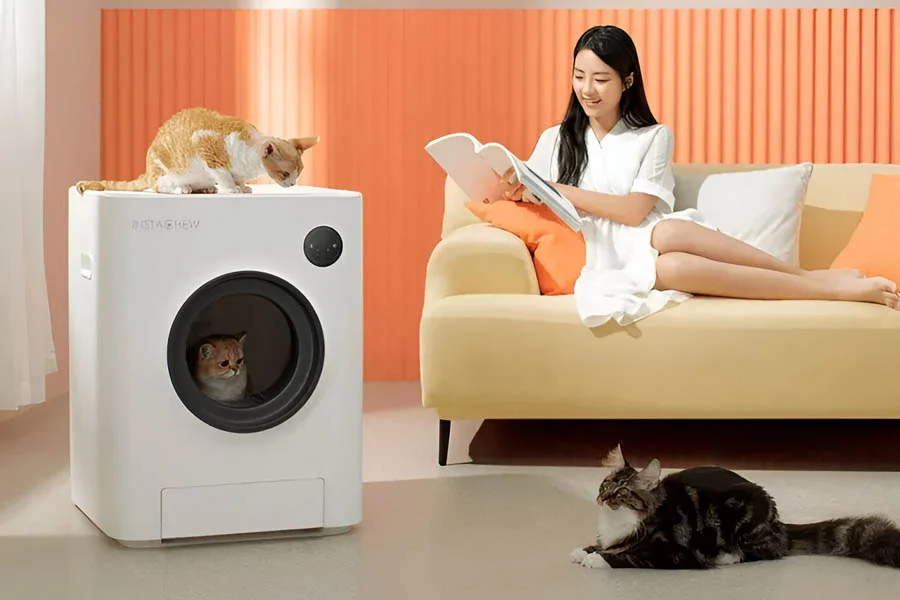 automated litter box